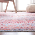 Safavieh Serapi Machine Washable 550 Rug, SEP550 - Light Blue / Red