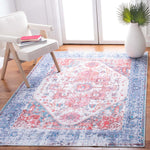 Safavieh Serapi Machine Washable 553 Rug, SEP553 - Rust / Blue