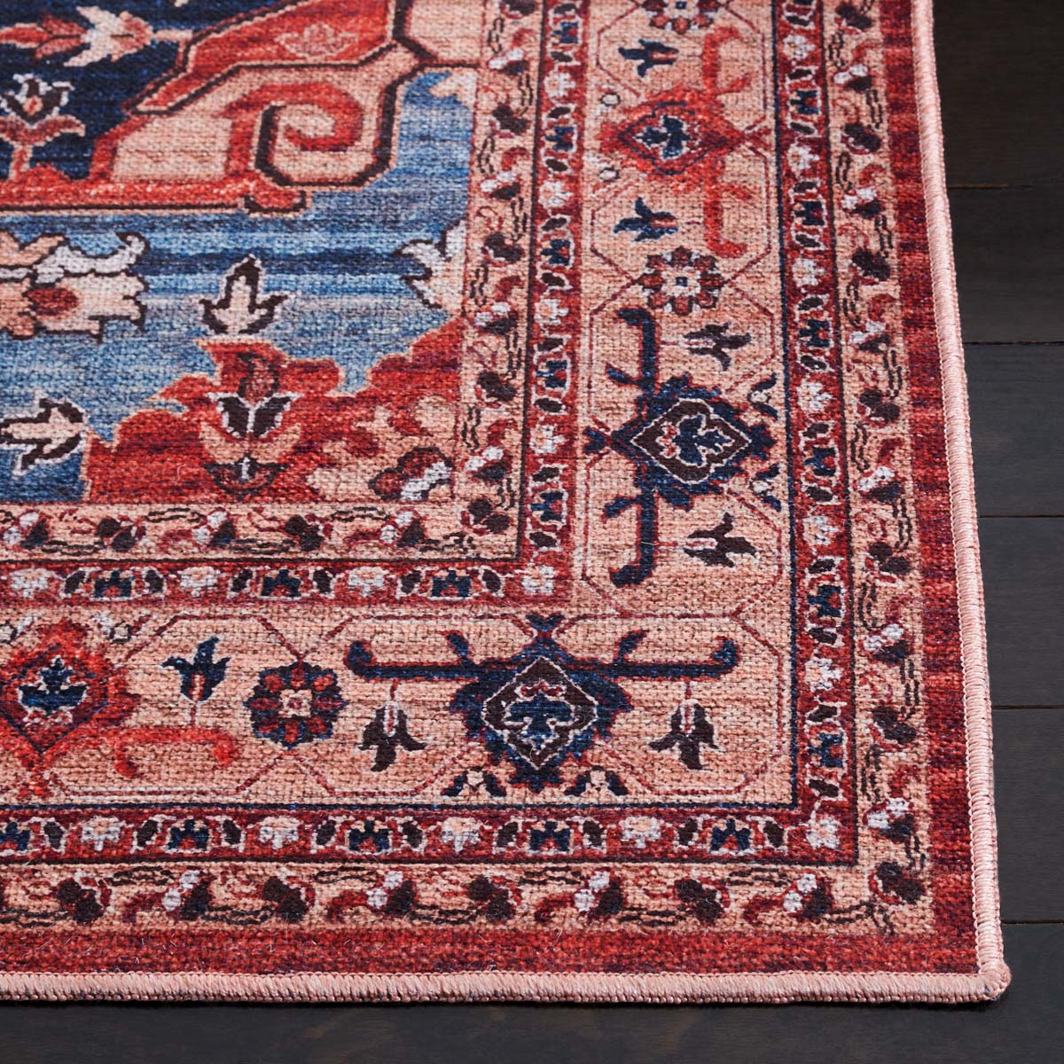 Safavieh Serapi Machine Washable 557 Rug, SEP557 - Red / Beige