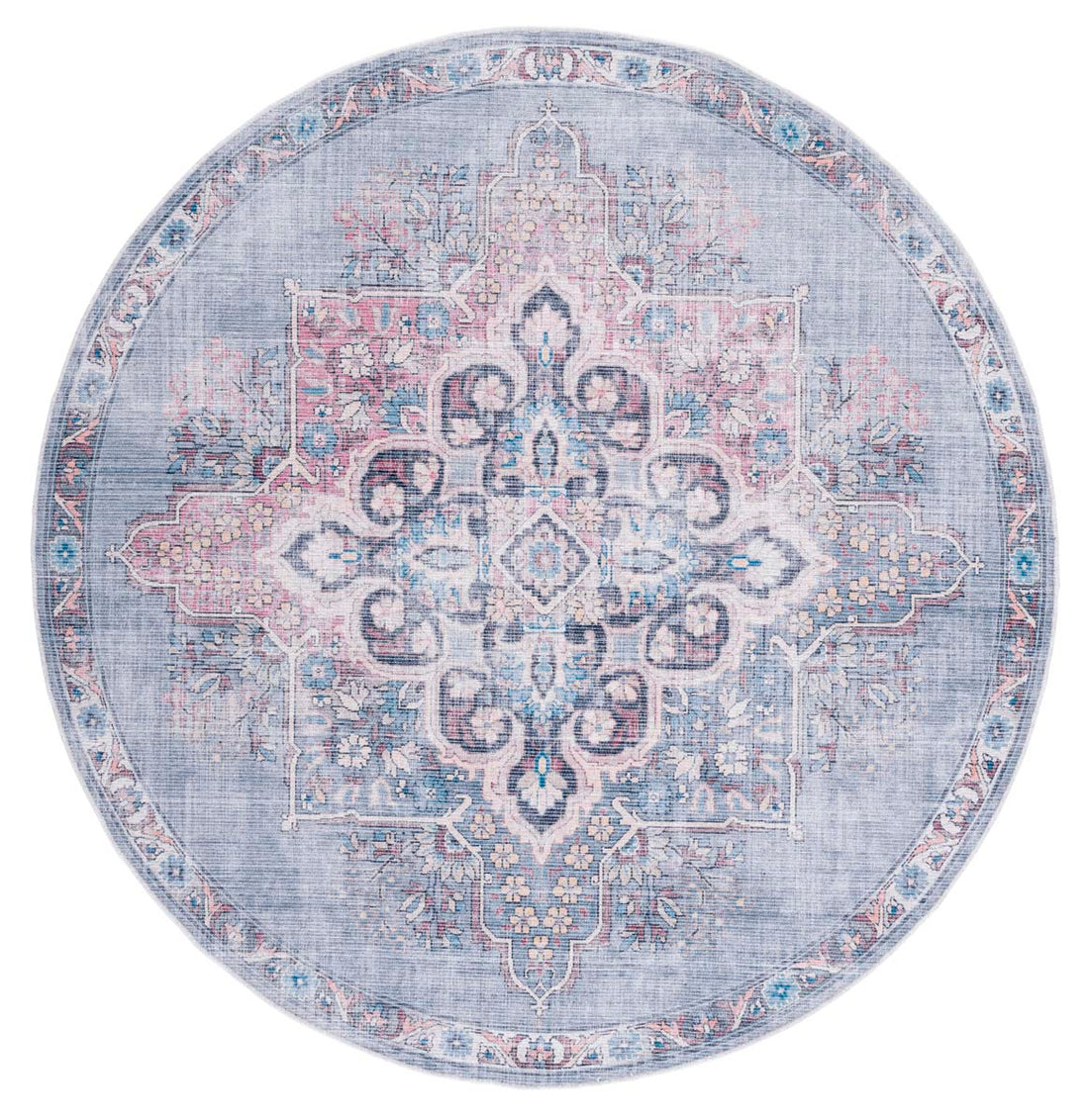 Safavieh Serapi Machine Washable 580 Rug, SEP580 - Ivory / Blue