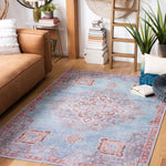 Safavieh Serapi Machine Washable 580 Rug, SEP580 - Blue / Brown