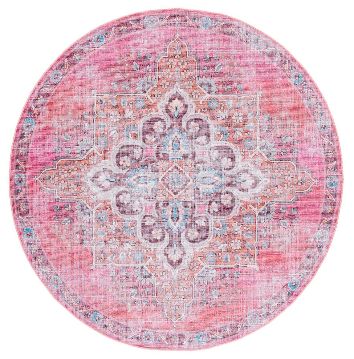 Safavieh Serapi Machine Washable 580 Rug, SEP580 - Pink / Beige