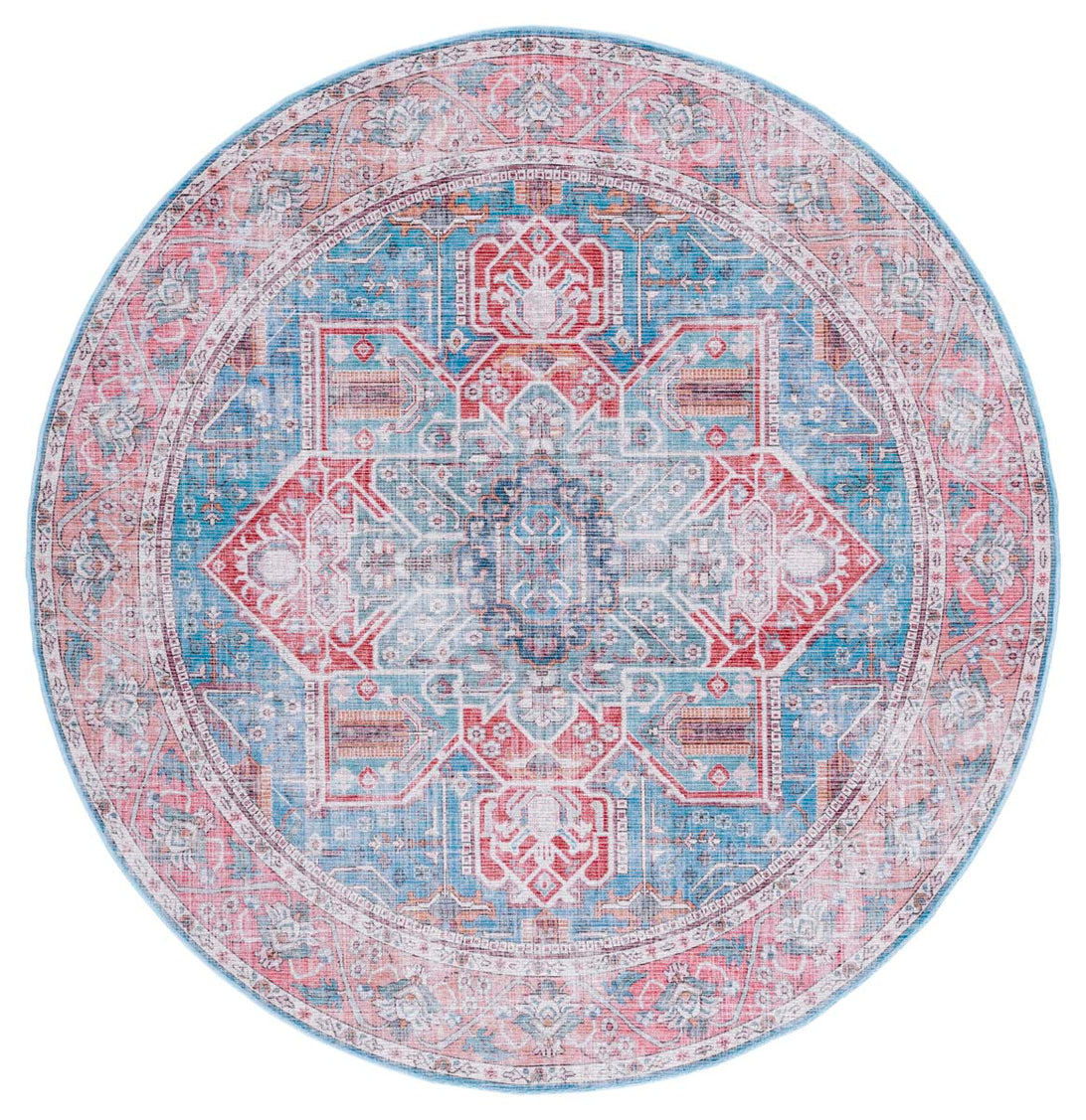 Safavieh Serapi Machine Washable 582 Rug, SEP582 - Blue / Rust