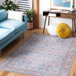 Safavieh Serapi Machine Washable 584 Rug, SEP584 - Rust / Blue