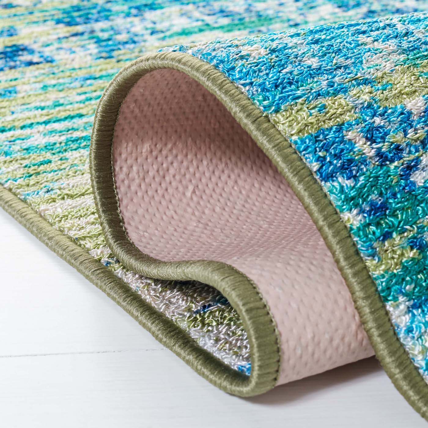 Safavieh Sequoia Machine Washable 156 Rug, SEQ156 - Blue / Green