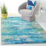 Safavieh Sequoia Machine Washable 156 Rug, SEQ156 - Blue / Green