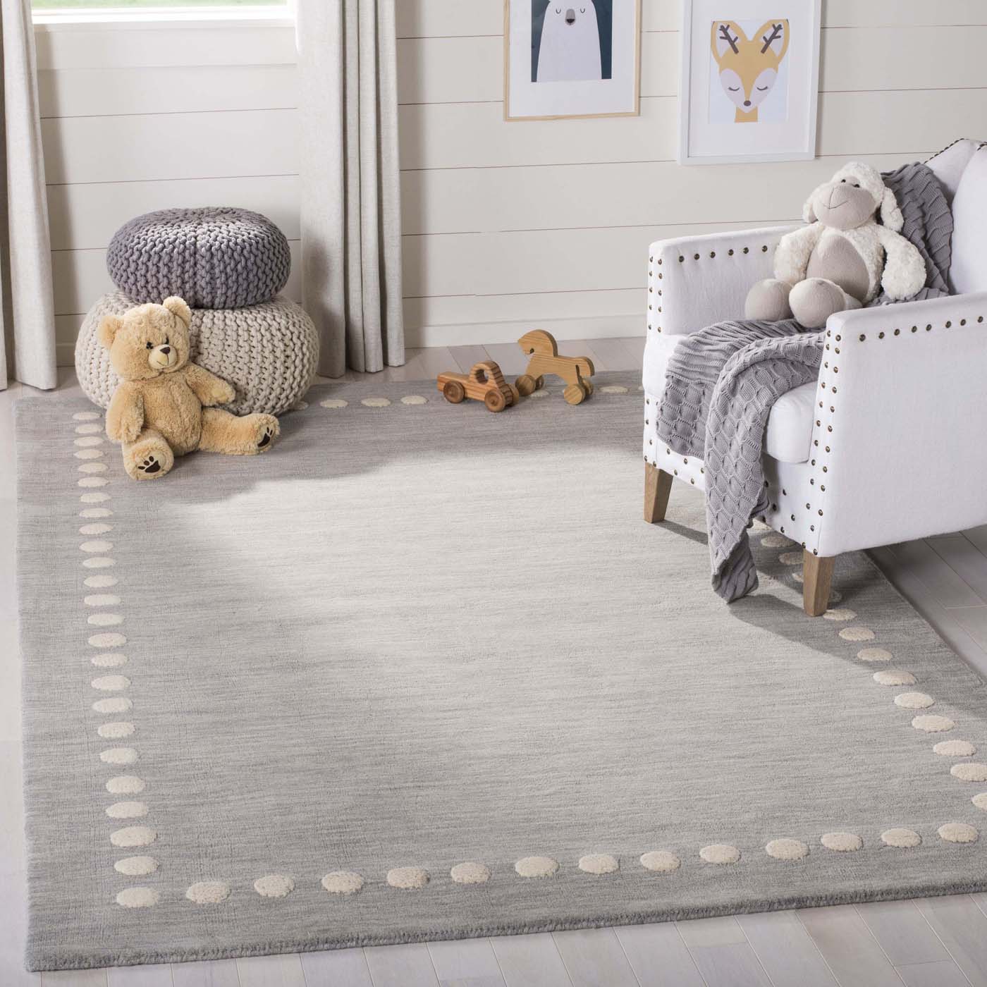 Safavieh Safavieh Kids 802 Rug, SFK802 - Grey