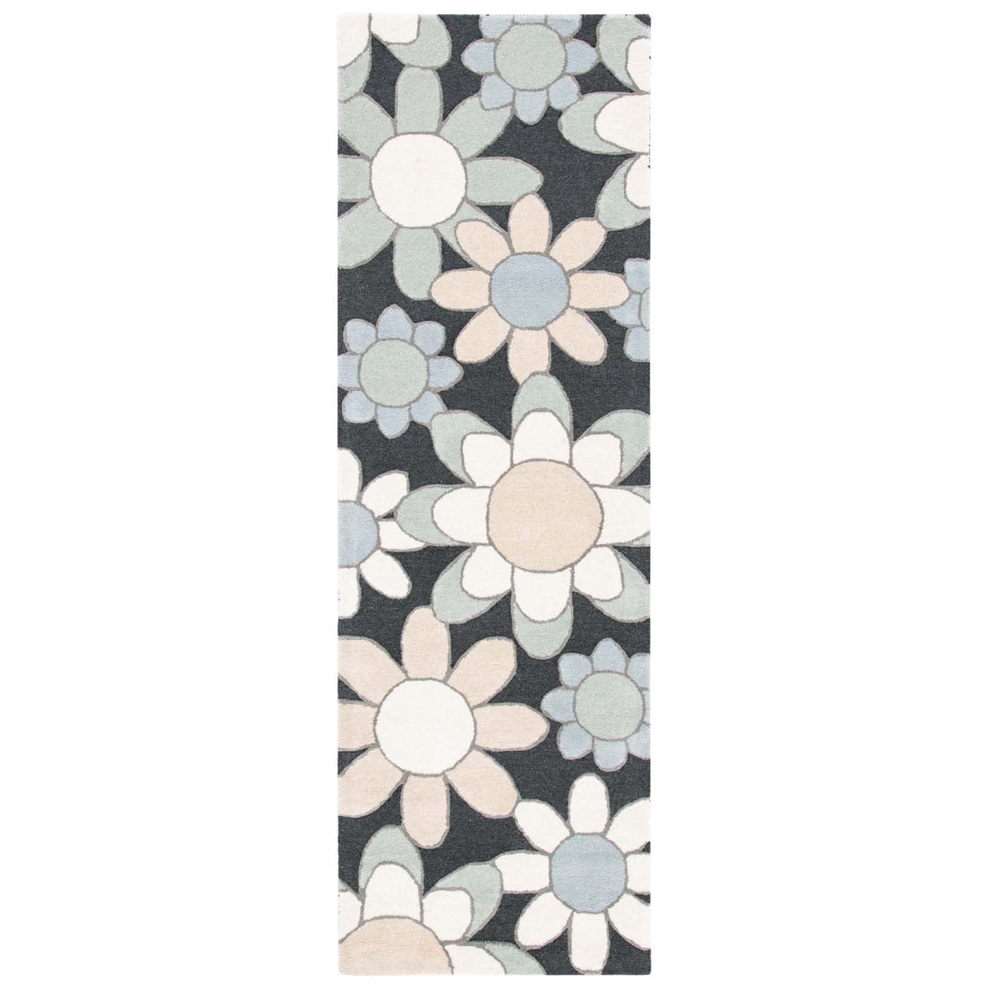 Safavieh Safavieh Kids 923 Rug, SFK923 - Charcoal / Ivory