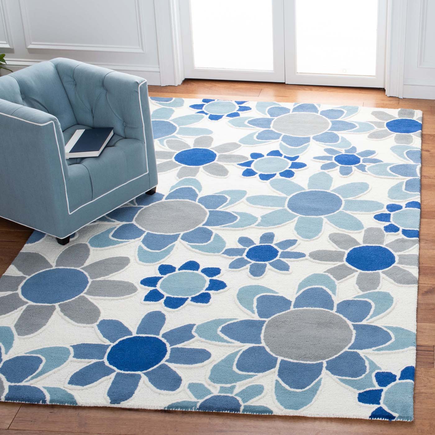 Safavieh Safavieh Kids 923 Rug, SFK923 - Ivory / Blue