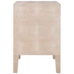 Safavieh Couture Delana Faux Shagreen Nightstand - Beige