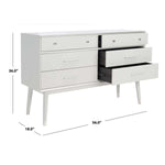 Safavieh Couture Madden Retro Dresser - Grey / Silver