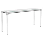 Safavieh Couture Charleston Acrylic Console Table - Silver