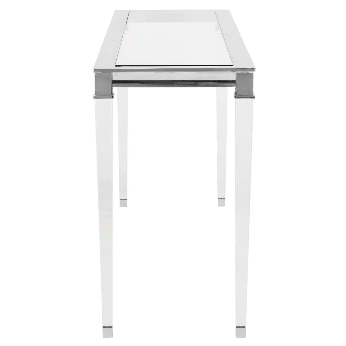 Safavieh Couture Charleston Acrylic Console Table - Silver