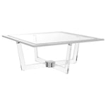 Safavieh Couture Hermina Acrylic Coffee Table - Silver