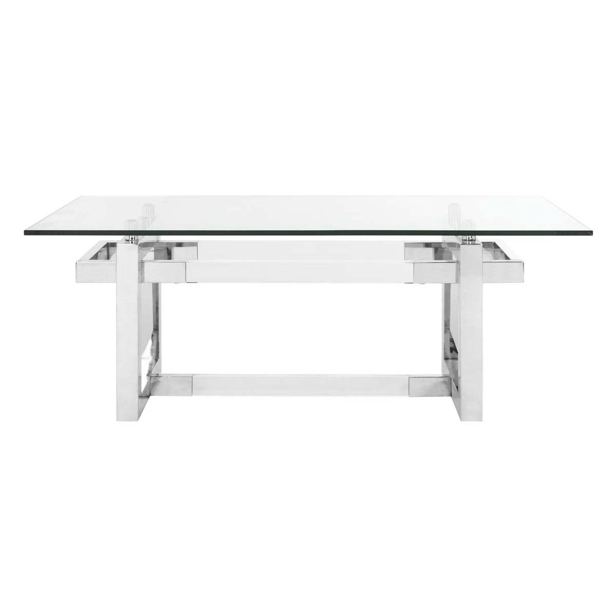 Safavieh Couture Montrelle Acrylic Coffee Table - Silver