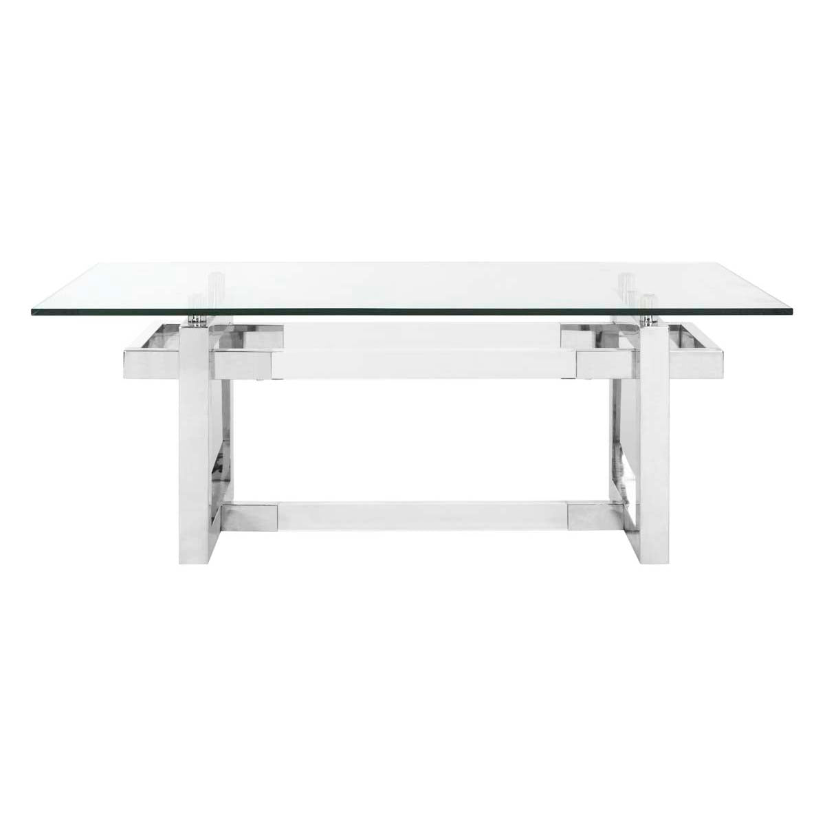 Safavieh Couture Montrelle Acrylic Coffee Table - Silver