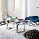 Safavieh Couture Montrelle Acrylic Coffee Table - Silver