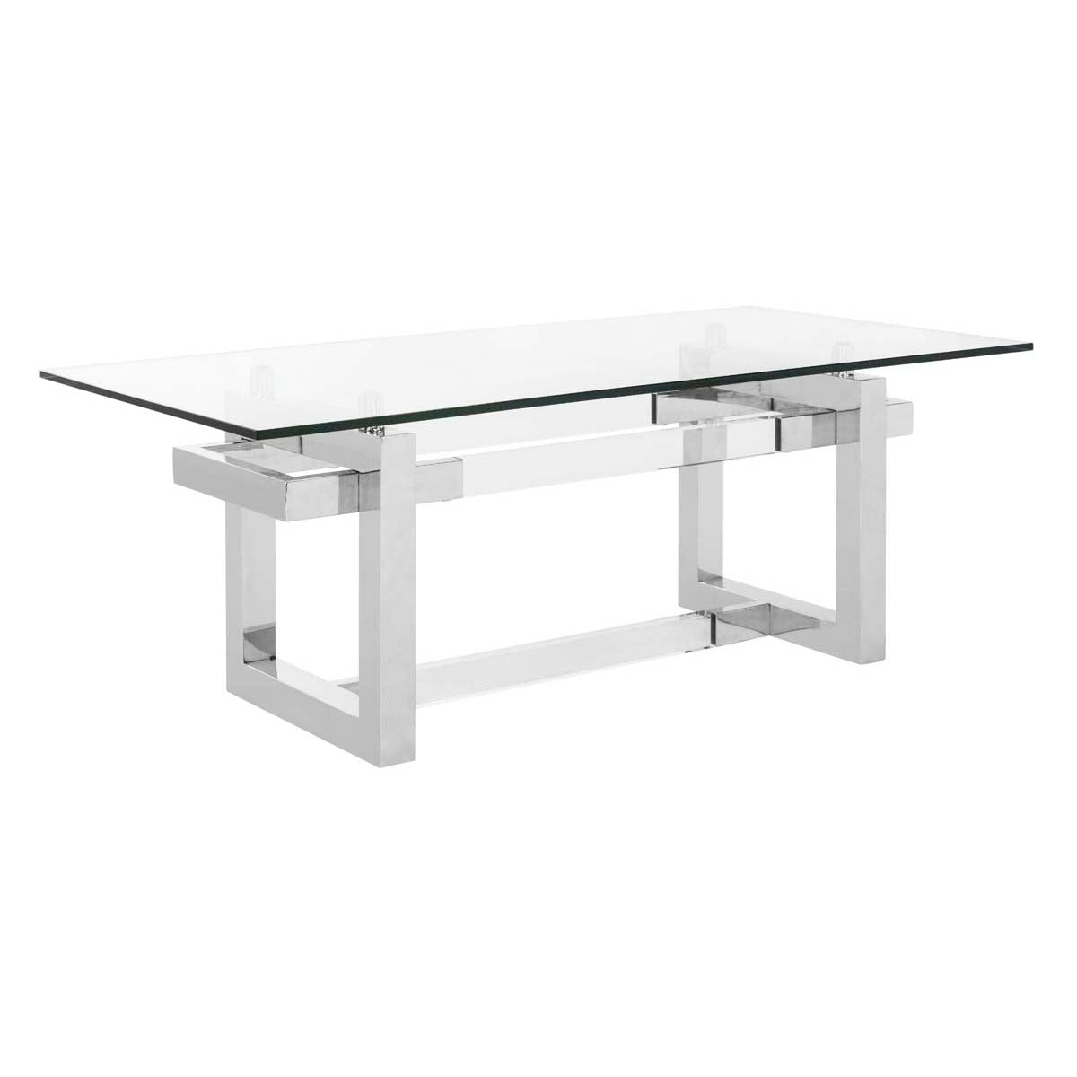 Safavieh Couture Montrelle Acrylic Coffee Table - Silver