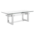 Safavieh Couture Montrelle Acrylic Coffee Table - Silver