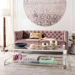 Safavieh Couture Gianna Acrylic Coffee Table - Silver