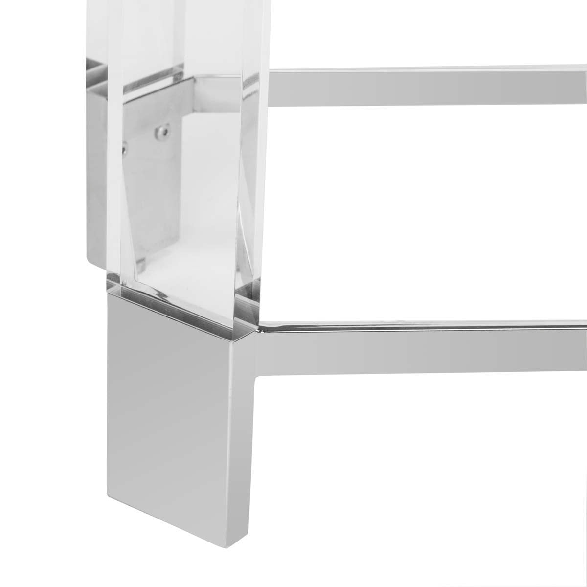 Safavieh Couture Gianna Acrylic Console Table - Silver