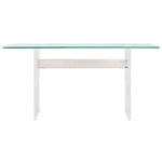 Safavieh Couture Charlise Acrylic Console Table - Silver / Clear