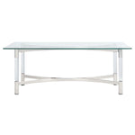 Safavieh Couture Letty Acrylic Coffee Table - Silver