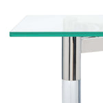 Safavieh Couture Letty Acrylic Console Table - Silver