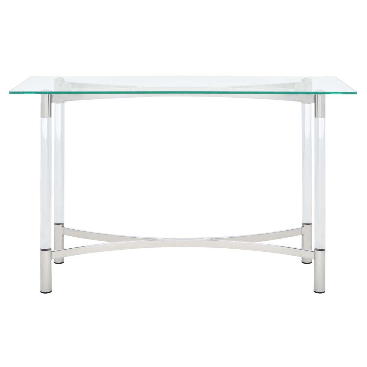 Safavieh Couture Letty Acrylic Console Table - Silver