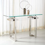 Safavieh Couture Montrelle Acrylic Console Table - Silver