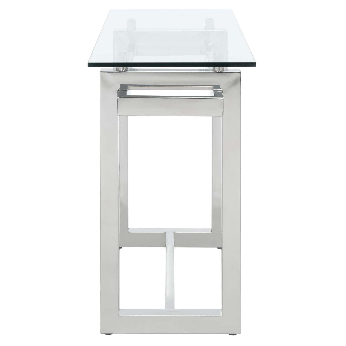 Safavieh Couture Montrelle Acrylic Console Table - Silver