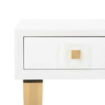 Safavieh Couture Yesenia Lacquer Desk - White Lacquer