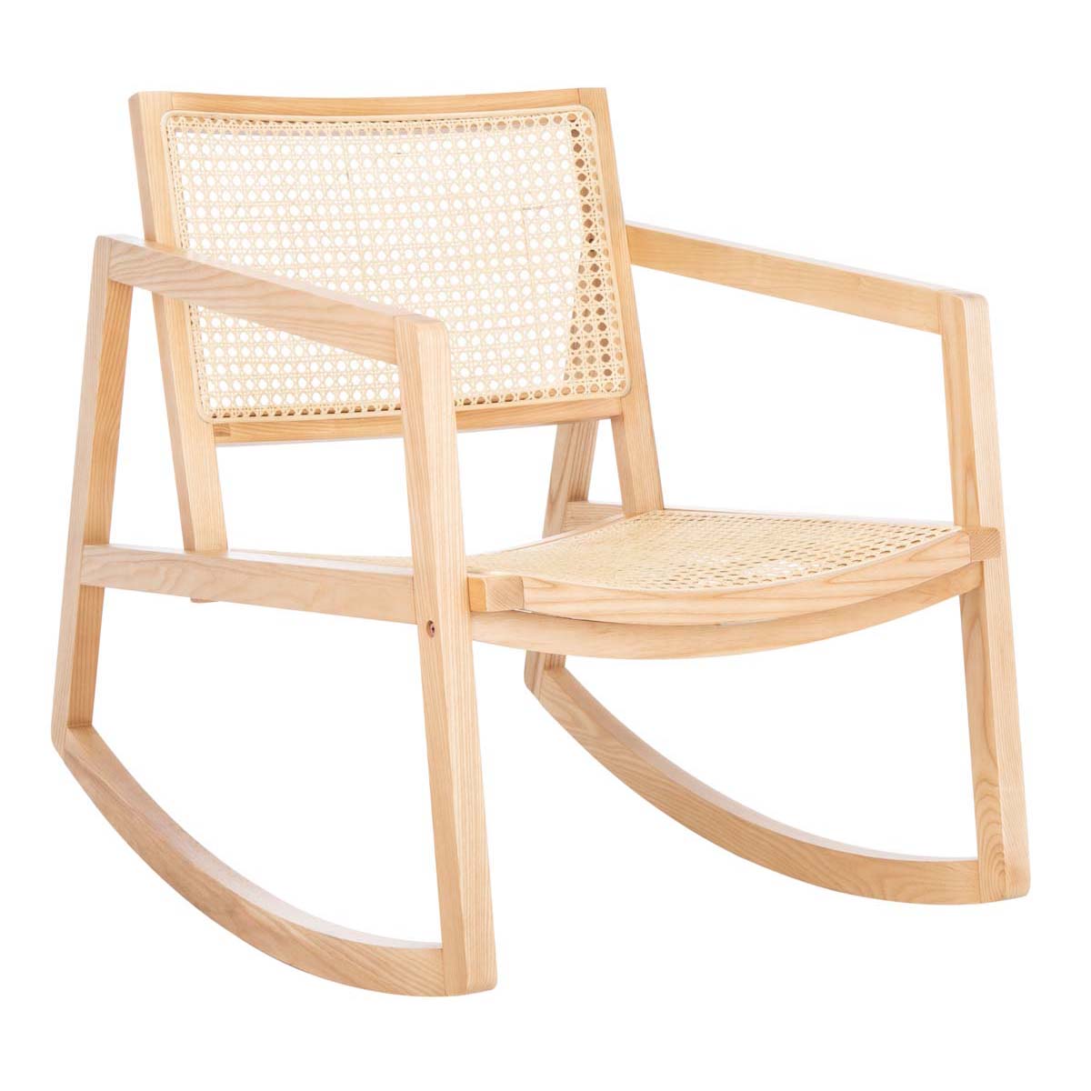 Safavieh Couture Perth Rattan Rocking Chair - Natural