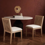 Safavieh Couture Emilio Woven Dining Chair - Natural