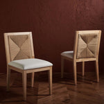 Safavieh Couture Emilio Woven Dining Chair - Natural