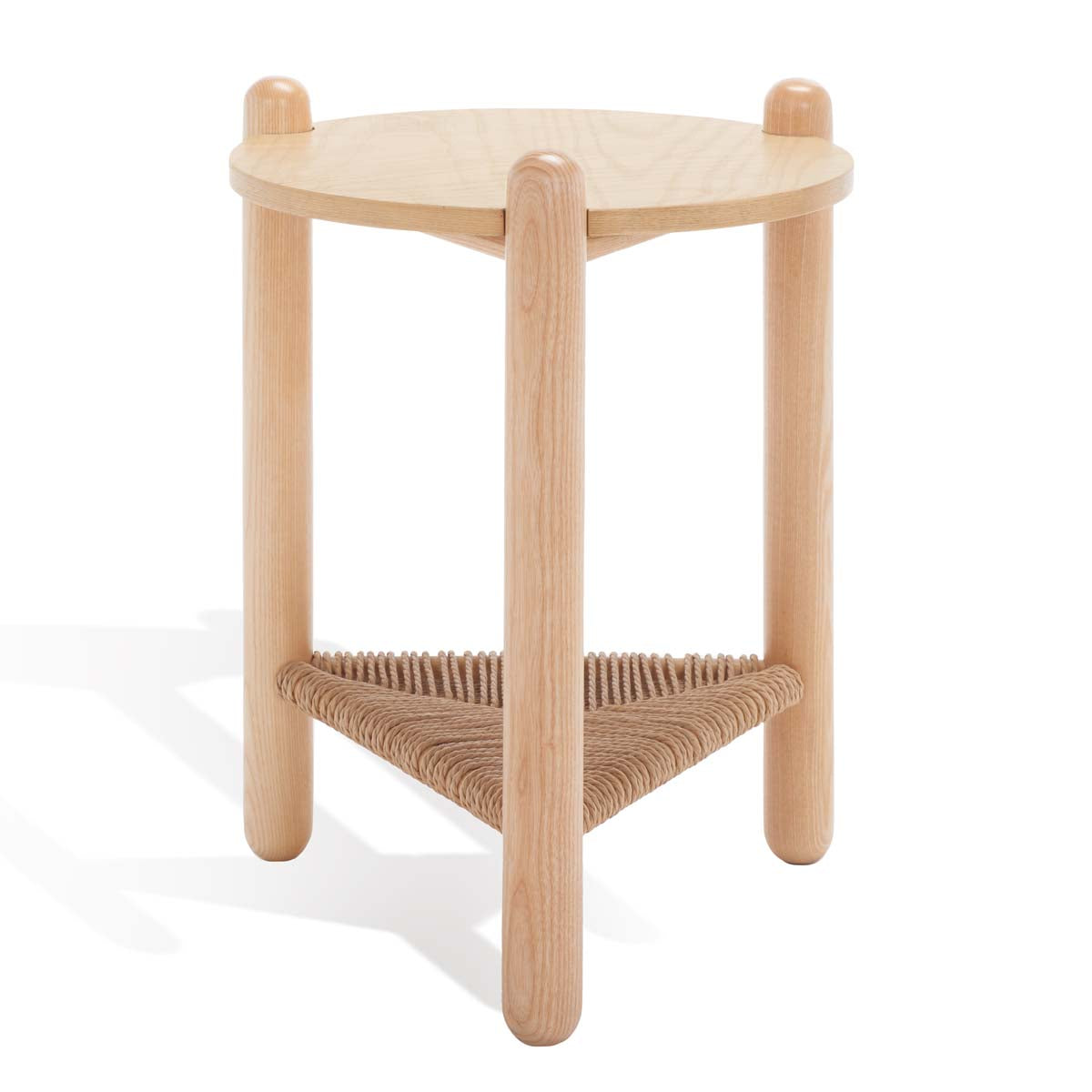 Safavieh Couture Macianna Woven Shelf Accent Table - Natural