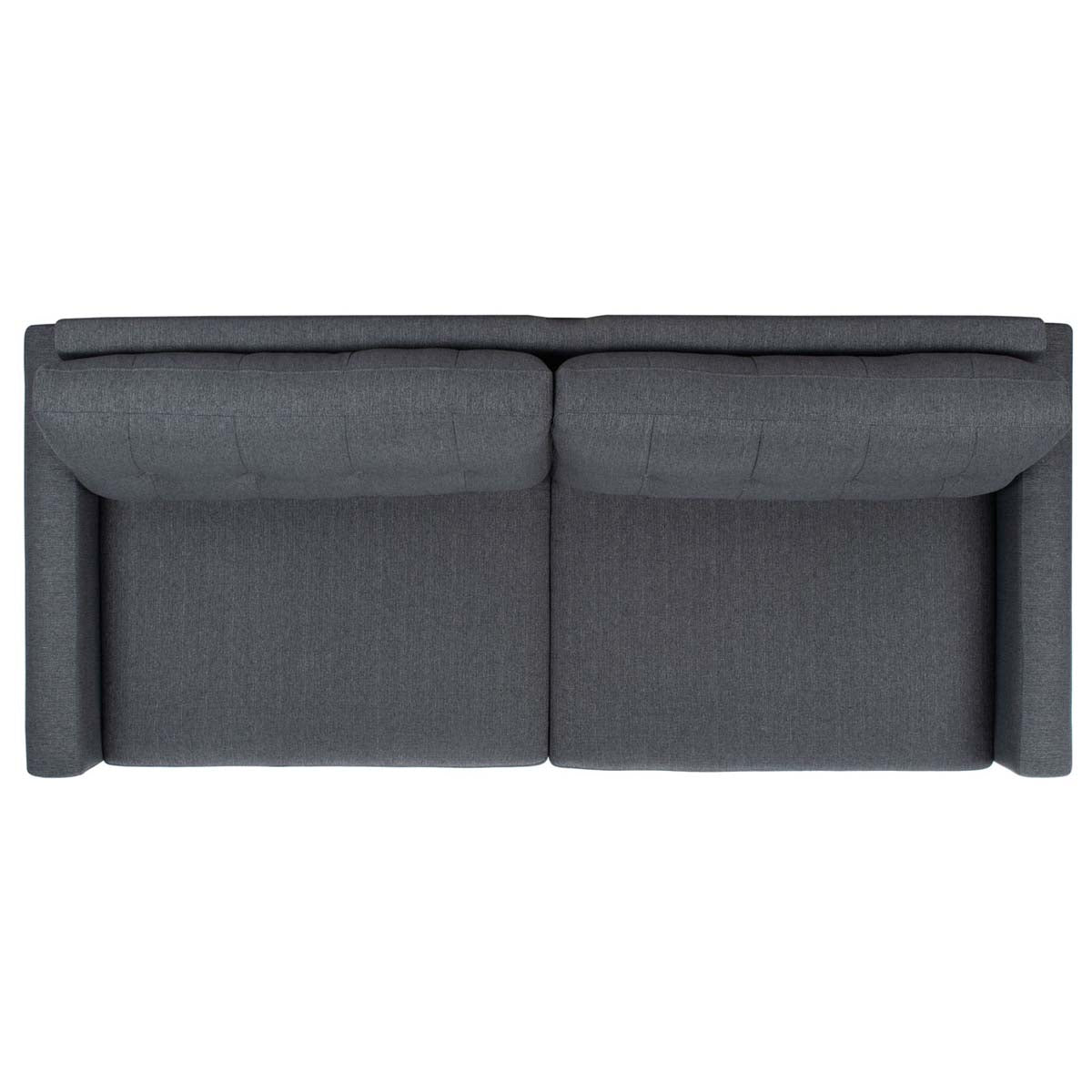 Safavieh Couture Gneiss Modern Linen Sofa - Slate Grey