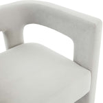 Safavieh Couture Deandre Contemporary Dining Chair - Light Grey