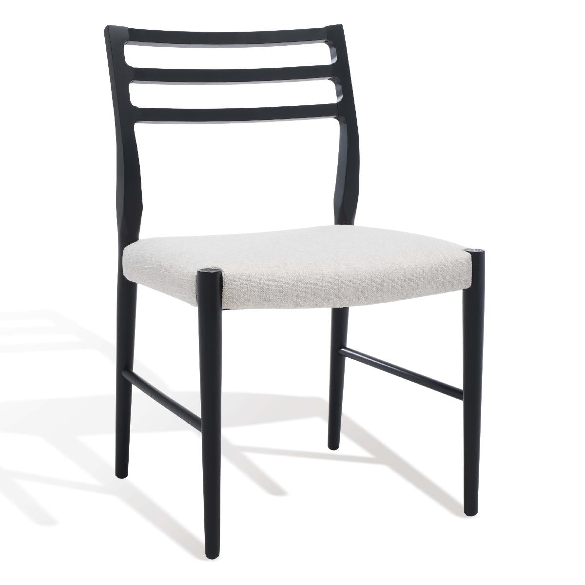 Safavieh Couture Shaylyn Dining Chair , SFV5026 - Taupe / Black