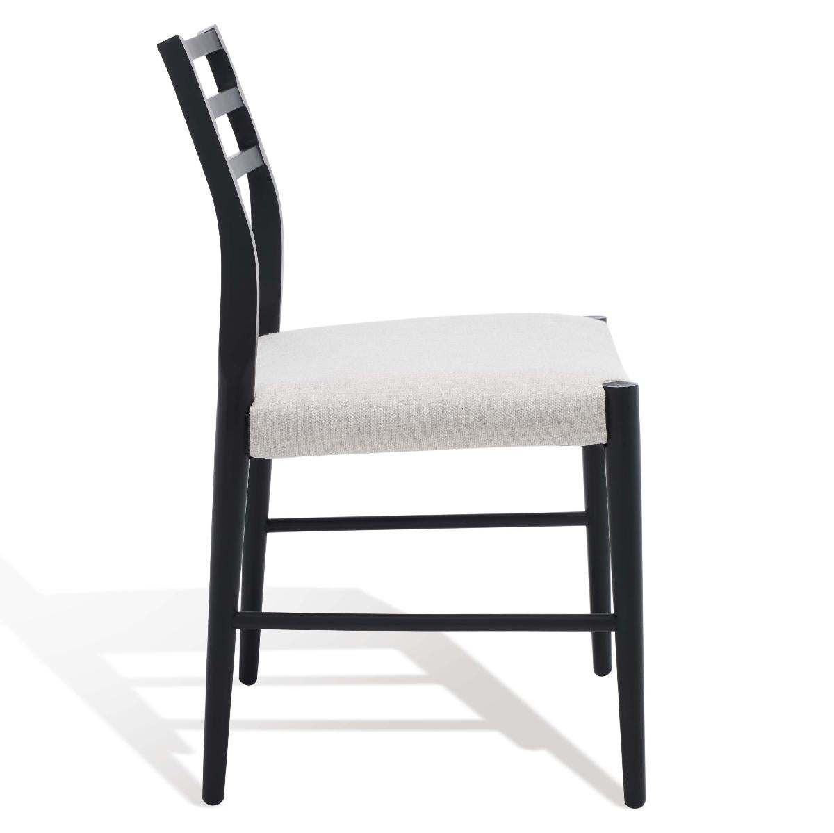 Safavieh Couture Shaylyn Dining Chair , SFV5026 - Taupe / Black