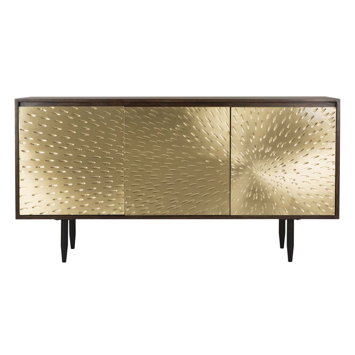 Safavieh Couture Eleni Brass Sideboard - Wood