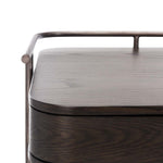 Safavieh Couture Ferrell Modern Wood Desk - Dark Walnut