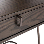 Safavieh Couture Ferrell Modern Wood Desk - Dark Walnut