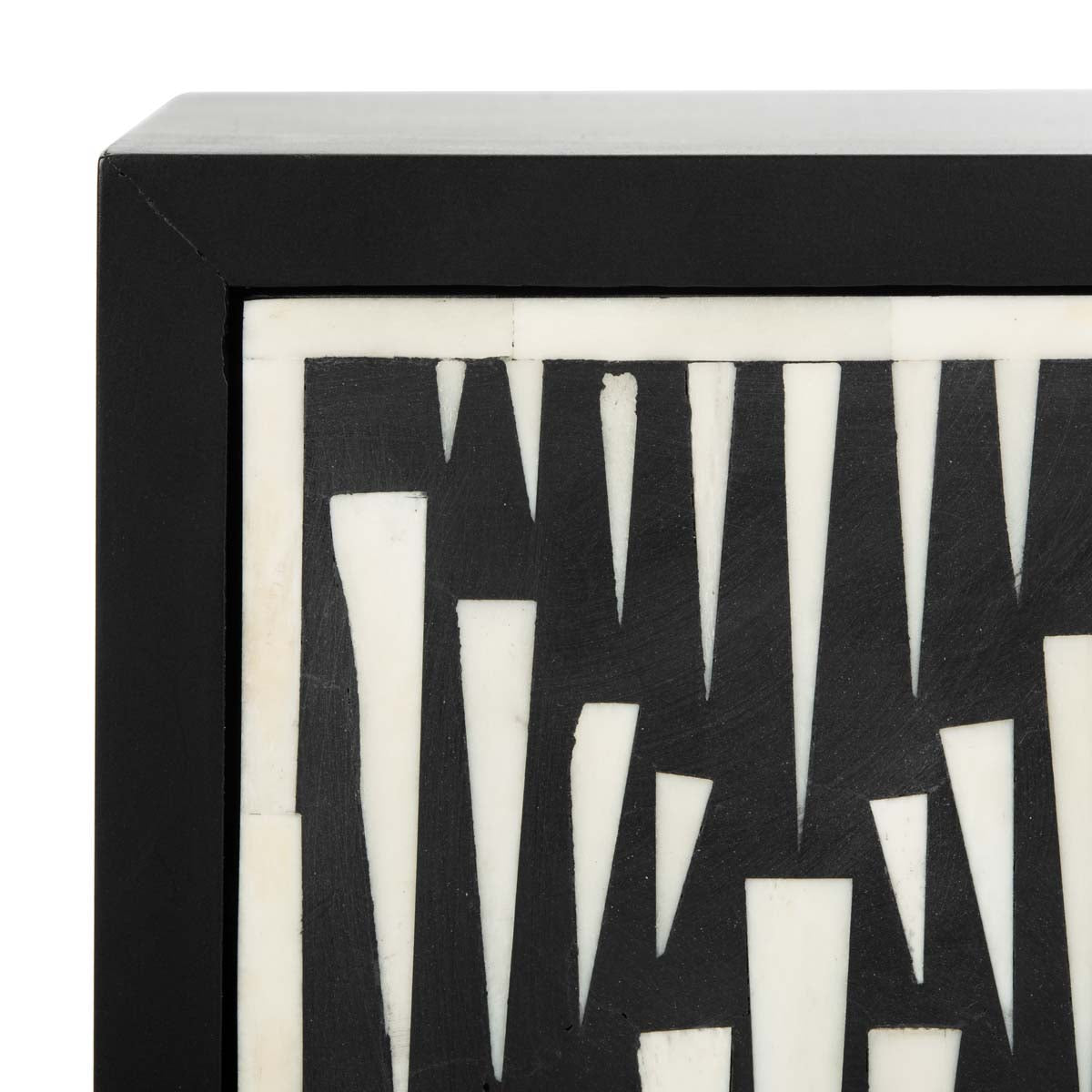 Safavieh Couture Tessie Bone Inlay Nightstand - Black