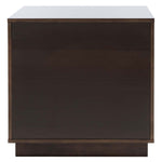 Safavieh Couture Stassie 1 Drawer Cane Nightstand - Oak / Black