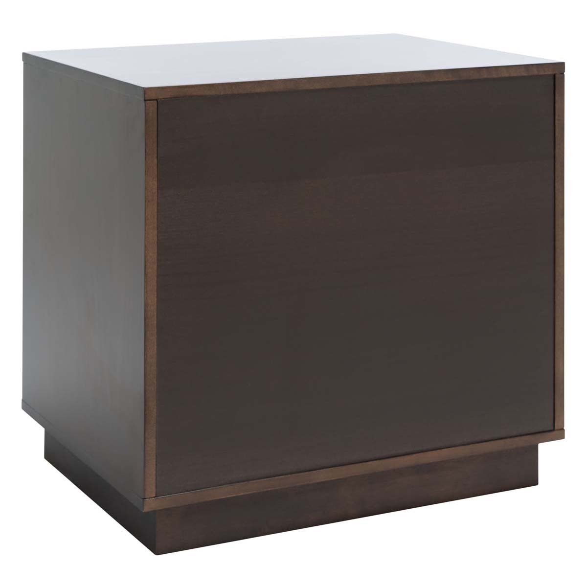 Safavieh Couture Stassie 1 Drawer Cane Nightstand - Oak / Black