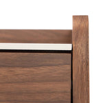 Safavieh Couture Timothy Hairpin Legs Desk - Walnut / White