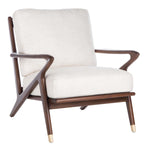 Safavieh Couture Killian Mid Century Accent Chair - Cream