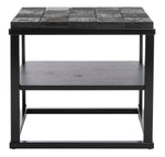 Safavieh Couture Brodie Side Table - Charred Black