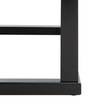 Safavieh Couture Brodie Side Table - Charred Black